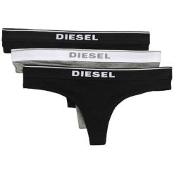 Diesel Damskie Stringi Stars S Czarne. Czarne stringi damskie Diesel, s, bez wzorów. Za 169,00 zł.
