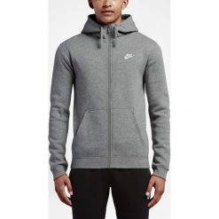 Bluza Nike NSW Hoodie Fleece Club (804389-063). Szare bluzy męskie marki Adidas, m, z bawełny. Za 199,99 zł.