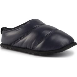 Kapcie SOREL - Hadley Slipper NL3330 Black 010. Czarne klapki damskie Sorel, bez wzorów, z tworzywa sztucznego, bez obcasa. W wyprzedaży za 219,00 zł.