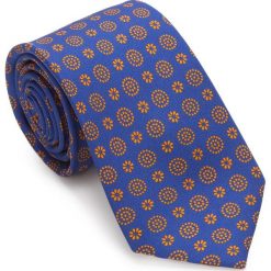 Krawat 87-7K-001-X4. Pomarańczowe krawaty męskie marki Wittchen, z bawełny, eleganckie. Za 149,00 zł.