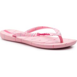 Japonki IPANEMA - Wave Art Fem 26287 Pink 20791. Różowe klapki damskie marki Ipanema, bez wzorów, z tworzywa sztucznego, bez obcasa. Za 89,99 zł.