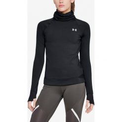 Under Armour ColdGear® Reactor Koszulka Czarny. Czarne podkoszulki męskie Under Armour, m, bez wzorów, z elastanu, z długim rękawem. Za 412,95 zł.