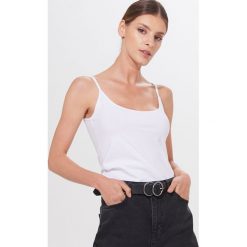 Top na ramiączkach -. Topy damskie Mohito, xl, bez wzorów, bez kołnierzyka. Za 19,99 zł.