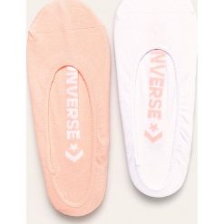 Converse - Skarpetki (2-pack). Różowe skarpetki damskie Converse, bez wzorów, z elastanu. Za 39,90 zł.
