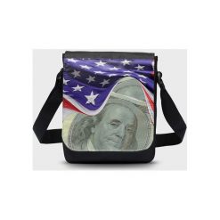 Torba na ramię mała American 2. Torby męskie na ramię MegaKoszulki, w paski. Za 54,90 zł.