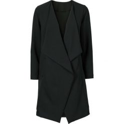 Długi żakiet bonprix czarny. Czarne żakiety damskie bonprix, bez wzorów. Za 129,99 zł.