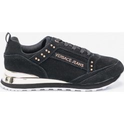 Versace Jeans - Buty. Szare buty sportowe damskie marki Versace Jeans, z gumy. W wyprzedaży za 449,90 zł.