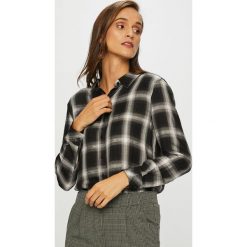 Jacqueline de Yong - Koszula. Szare koszule body marki Jacqueline de Yong, s, z wiskozy, casualowe. W wyprzedaży za 59,90 zł.