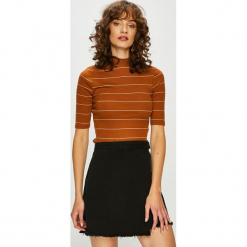 Tally Weijl - Top. Brązowe topy damskie TALLY WEIJL, l, z bawełny. Za 59,90 zł.