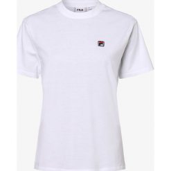 FILA - T-shirt damski, biały. Białe t-shirty damskie Fila, m. Za 89,95 zł.