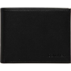 Calvin Klein - Portfel skórzany. Czarne portfele męskie Calvin Klein, bez wzorów, ze skóry. Za 299,90 zł.