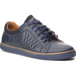 Sneakersy SERGIO BARDI - Invorio FW127369418GR 107. Niebieskie sneakersy męskie Sergio Bardi, na co dzień, bez wzorów, ze skóry, bez zapięcia. Za 279,00 zł.