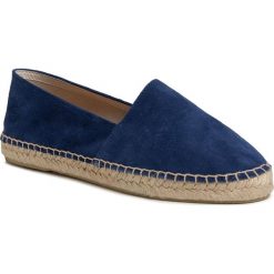 Espadryle TAMARIS - 1-24233-34 Ocean 803. Niebieskie espadryle damskie Tamaris, bez wzorów, ze skóry, bez obcasa, na płaskiej podeszwie. Za 239,00 zł.