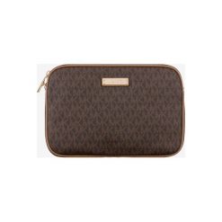Michael Kors Jet Set Item Cross body bag Brązowy. Pomarańczowe torebki klasyczne damskie Michael Kors, w paski, z materiału, bez dodatków. Za 774,95 zł.