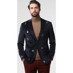 OppoSuits - Marynarka męska, niebieski. Niebieskie marynarki męskie OppoSuits, m, bez wzorów, wizytowe. Za 599,95 zł.