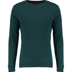 Swetry klasyczne męskie: Sisley Sweter dark green