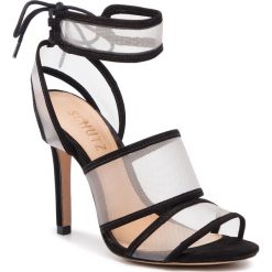 Sandały SCHUTZ - S 01387 1473 0003 U Black. Czarne klapki damskie Schutz, bez wzorów, ze skóry, bez obcasa, na obcasie. Za 679,00 zł.