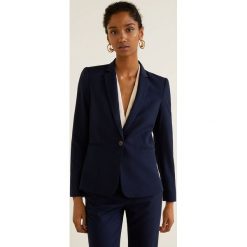 Mango - Żakiet Boreal3. Czarne marynarki i żakiety damskie Mango, l, z elastanu, eleganckie. Za 139,90 zł.
