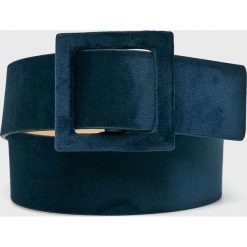 Pieces - Pasek Brelyn. Niebieskie paski damskie marki Pieces, w paski, z poliesteru. Za 59,90 zł.
