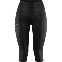 Craft legginsy damskie ADV Essence 3/4 (1908777-999000) XS czarne. Czarne legginsy sportowe damskie Craft, xs, bez wzorów. W wyprzedaży za 185,00 zł.
