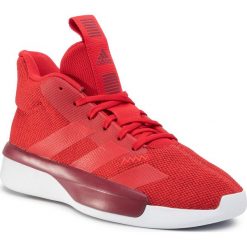 Buty adidas - Pro Next 2019 EH1967 Scarle/Cburgu/Ftwwht. Czerwone buty sportowe męskie Adidas, z tworzywa sztucznego, bez zapięcia, do koszykówki. W wyprzedaży za 229,00 zł.