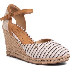 Espadryle WRANGLER - Brava Rope WL01510A Black/Natural 702. Brązowe espadryle damskie Wrangler, bez wzorów, ze skóry ekologicznej, bez obcasa, na obcasie. W wyprzedaży za 179,00 zł.