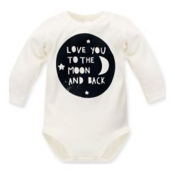 Pinokio Body Chłopięce Big Dream 74 Beżowe. Brązowe body niemowlęce Pinokio, bez wzorów, z bawełny, z długim rękawem. Za 29,00 zł.
