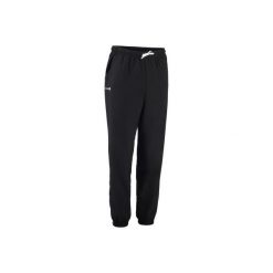Spodnie tenisowe Dry 100 męskie. Czarne spodnie męskie ARTENGO, xl, z poliesteru, sportowe. Za 39,99 zł.
