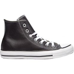 Converse - Trampki Chuck Taylor All Star. Czarne trampki i tenisówki damskie marki Converse, ze skóry. W wyprzedaży za 349,90 zł.