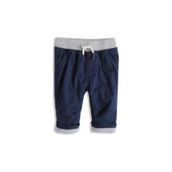 ESPRIT Basic Spodnie Pants. Niebieskie spodnie chłopięce marki Esprit, z bawełny. Za 85,00 zł.