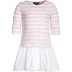 Odzież dziecięca: Polo Ralph Lauren DRESSES Sukienka z dżerseju hint of pink/white