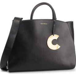Torebka COCCINELLE - DB5 Concrete E1 DB5 18 02 01 Noir 001. Czarne torebki klasyczne damskie marki Coccinelle, ze skóry. Za 1849,90 zł.