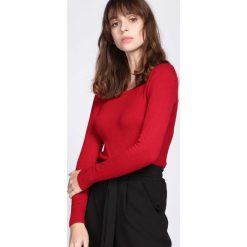 Czerwony Sweter Hilarious. Czerwone swetry klasyczne damskie marki Born2be, l. Za 29,99 zł.