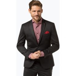Finshley & Harding London - Męska marynarka od garnituru modułowego – Mike, szary. Szare marynarki męskie marki Finshley & Harding London, m, bez wzorów, eleganckie. Za 699,95 zł.