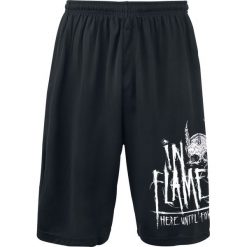 Bermudy męskie: In Flames Here Until Forever Krótkie spodenki czarny