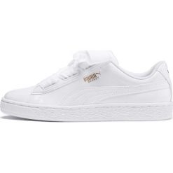 Puma Heart Patent Tenisówky Biały. Białe trampki i tenisówki damskie Puma, bez wzorów, z materiału, bez zapięcia. Za 376,95 zł.
