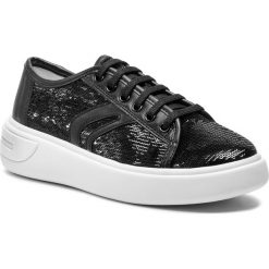 Sneakersy GEOX - D Ottaya E D92BYE 0AT54 C9999 Black. Czarne półbuty damskie Geox, ze skóry ekologicznej. W wyprzedaży za 259,00 zł.