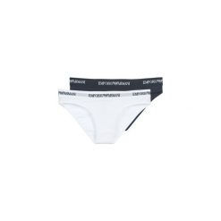 Figi Emporio Armani CC317-163334-10410. Niebieskie skarpetki damskie Emporio Armani, bez wzorów. Za 189,00 zł.