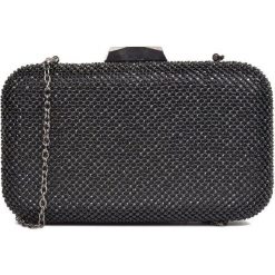Mangotti kopertówka MG PO110 czarna. Czarne kopertówki damskie Mangotti, w paski, eleganckie, bez dodatków. Za 439,00 zł.