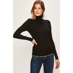 Only - Sweter. Pomarańczowe swetry damskie ONLY, s, bez wzorów, z dzianiny, bez rękawów, bez kaptura. W wyprzedaży za 99,90 zł.
