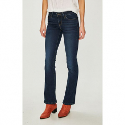 Levi's - Jeansy. Brązowe jeansy damskie bootcut Levi's®. Za 369,90 zł.