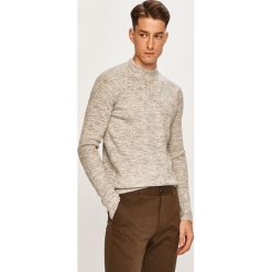 Scotch & Soda - Sweter. Szare swetry męskie Scotch & Soda, s, bez wzorów, z wełny, z okrągłym kołnierzem, bez kaptura. W wyprzedaży za 399,90 zł.