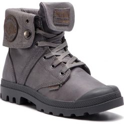 Trapery PALLADIUM - Pallabrouse Baggy L2 73080-021-M French Metal. Szare spodnie męskie Palladium, m, bez wzorów, ze skóry. W wyprzedaży za 349,00 zł.