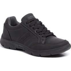 Sneakersy LANETTI - MP07-16765-09 Black. Czarne sneakersy męskie Lanetti, bez zapięcia. Za 119,99 zł.