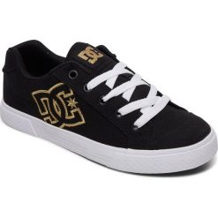 DC tenisówki damskie Chelsea Tx (303226-BG3) 37 czarne. Czarne buty sportowe damskie DC, bez wzorów, bez zapięcia. Za 285,00 zł.