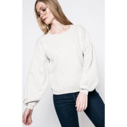 Only - Bluza. Szare bluzy damskie ONLY, l, z bawełny, bez kaptura. W wyprzedaży za 49,90 zł.