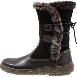 Buty zimowe damskie: El Naturalista LUX SOFT Kozaki black/nido