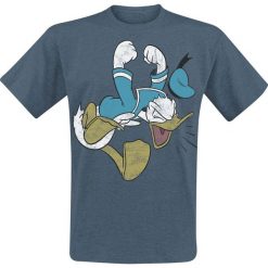 Myszka Miki i Minnie Donald Duck - Or Else T-Shirt odcienie niebieskiego. Niebieskie t-shirty męskie marki Myszka Miki i Minnie, l, z nadrukiem, z okrągłym kołnierzem. Za 74,90 zł.