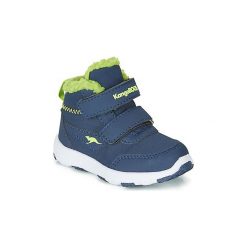 Śniegowce Dziecko Kangaroos SNOWDRIFTER. Niebieskie kozaki dziewczęce KangaROOS, bez wzorów, bez obcasa. Za 159,00 zł.