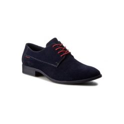 LASOCKI FOR MEN MI07-A477-A333-04. Niebieskie półbuty męskie ze skóry. Za 179,99 zł.